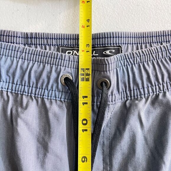 O'neill Hybrid Hyperdry Shorts Men's Size XL Blue Performance Fabric 8" - Picture 9 of 10